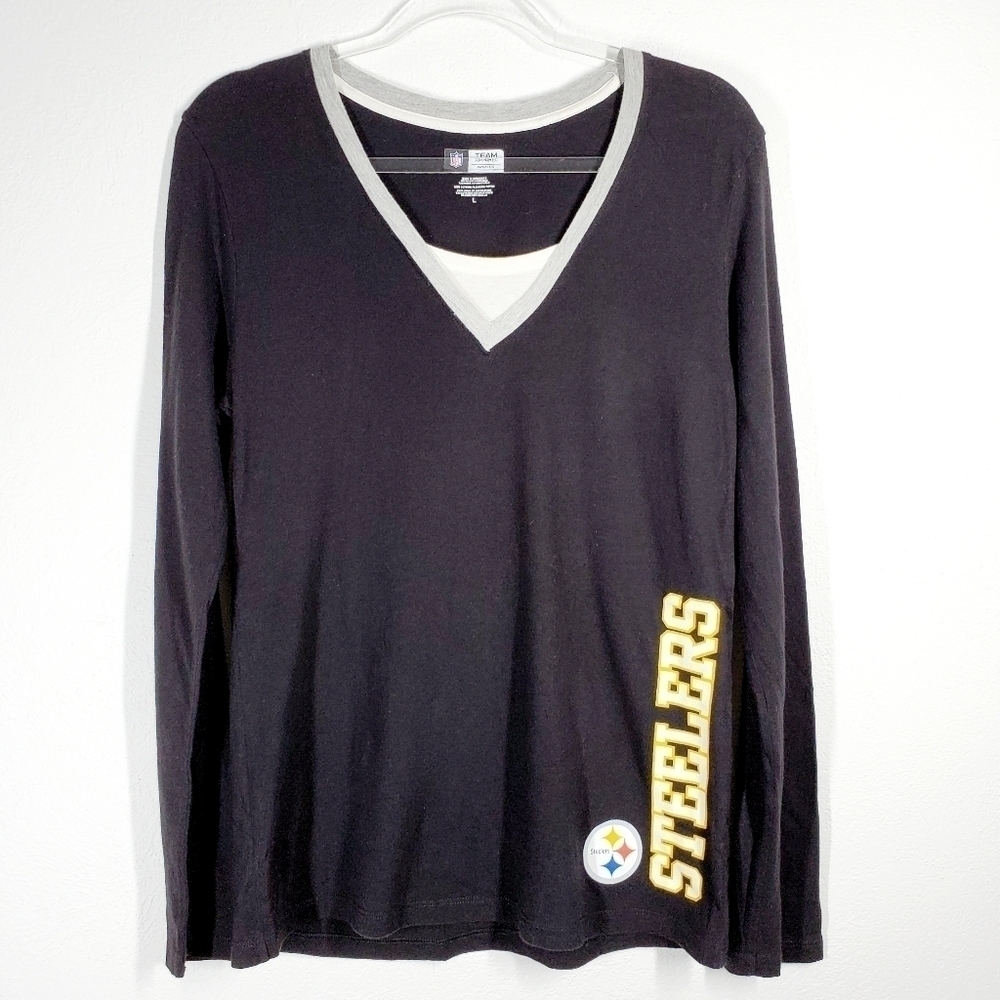 NFL TEAM APPAREL STEELERS TEE